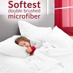 Mellanni Light Gray Pillow Shams Set - 2 Pack