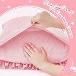 Pink Ruffled Microfiber Pillowcases - Set of 2