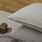 French Linen Pillowcases Set of 2, Breathable Cooling