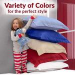 Mellanni Light Gray Pillow Shams Set - 2 Pack