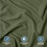 Cypress Green Pillow Sham Covers - Set of 2