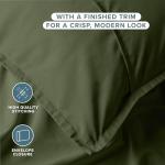 Cypress Green Pillow Sham Covers - Set of 2