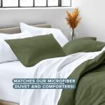 Cypress Green Pillow Sham Covers - Set of 2