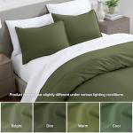 Cypress Green Pillow Sham Covers - Set of 2