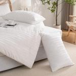 JELLYMONI White Microfiber Pillowcases - 2 Pack