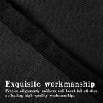 Super Soft Black Pillow Shams - 2 Pack