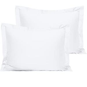 Soft Egyptian Cotton Pillow Shams - 2 Pack