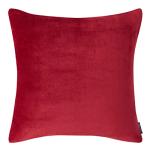 Nautica Plush Red Euro Sham for Bed or Couch