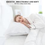 BOSOWOS Quilted King Pillow Shams Set of 2