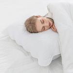 BOSOWOS Quilted King Pillow Shams Set of 2