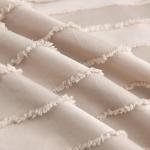 King Size Microfiber Geometric Pillow Shams - 2 Pack