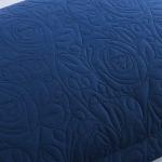 MarCielo Decorative Navy Pillow Shams Set