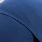 MarCielo Decorative Navy Pillow Shams Set