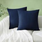 Egyptian Cotton Waffle Weave Pillow Covers - 2 Pack