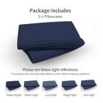 Egyptian Cotton Waffle Weave Pillow Covers - 2 Pack