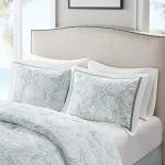 Coastal Sealife Comforter Set in Seafoam Blue