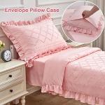 Boho Pink Toddler Bedding Set - 4 Pieces