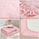 Boho Pink Toddler Bedding Set - 4 Pieces