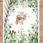 Safari Animal Crib Bedding Set - 3 Pieces