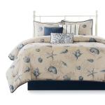 Madison Park Coastal Coral Comforter Set, Queen