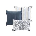 Madison Park Coastal Coral Comforter Set, Queen