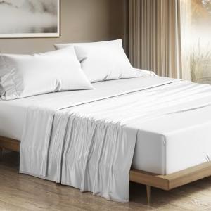 Luxury 100% Egyptian Cotton King Size Sheet Set