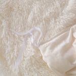 Plush White Shaggy Duvet Cover Set - Queen
