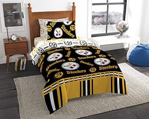 Pittsburgh Steelers Twin Bed in a Bag Set