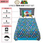 Mario Super Soft Twin Microfiber Sheet Set