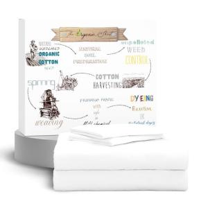 Organic Cotton Twin Sheet Set - Cool & Crisp