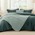 Emerald Green Full Size 5-Piece Comforter Set