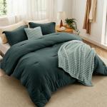 Emerald Green Full Size 5-Piece Comforter Set