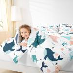 Kawaii Underwater Adventure Kids Bedding Set