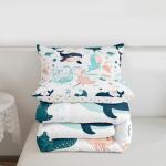 Kawaii Underwater Adventure Kids Bedding Set