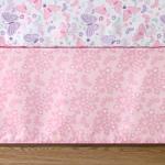 Peanutshell Pink Butterfly Crib Bedding Set