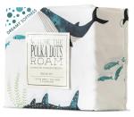 Nautical Ocean Polka Dot Full Bedding Set