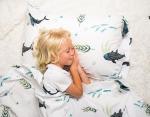 Nautical Ocean Polka Dot Full Bedding Set