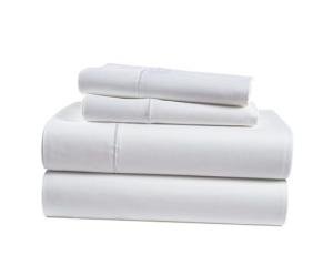 Luxury King Size Egyptian Cotton Sheet Set - White