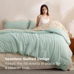 Sage Green 7-Piece King Comforter Bed Set