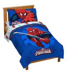 Spiderman 'Regulator' 4-Piece Toddler Bed Set