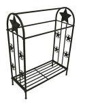 Brown Star Quilt Rack by LL Home