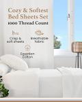 Soft Egyptian Cotton King Sheet Set - 4 Pieces