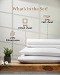 Soft Egyptian Cotton King Sheet Set - 4 Pieces