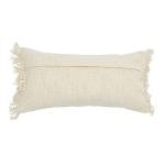 Bloomingville Terracotta Fringe Lumbar Pillow