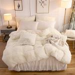 LIFEREVO Luxury Plush Velvet Duvet Cover Set