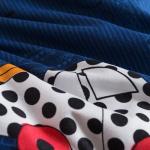 Navy Toddler Bedding Set with Cars Theme