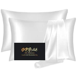 Silk Pillowcase Set of 2 for Beauty Sleep