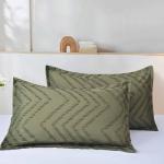 Beige Boho Tufted Pillow Shams Set of 2