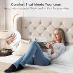 Tufted Queen Bed Frame with Storage Drawers