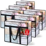 6-Pack Clear Storage Bags for Bedding and More
